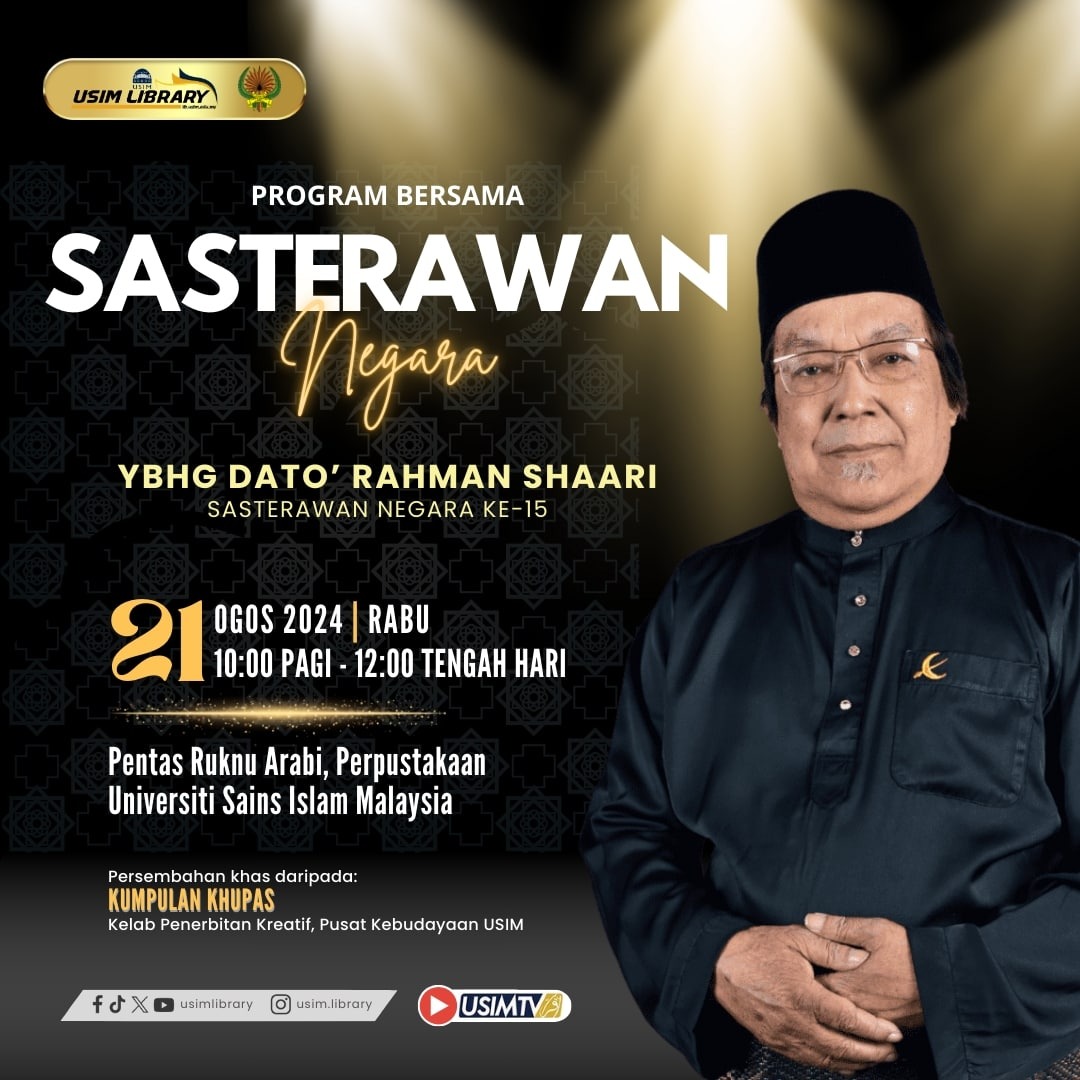 Program Bersama Sasterawan Negara ke-15, Dato' Rahman Shaari