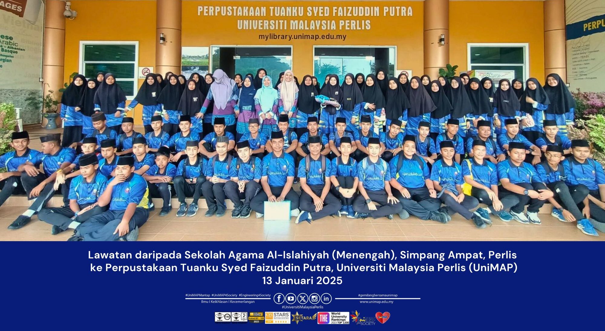 Lawatan Guru dan Pelajar Sekolah Agama Al-Islahiyah (Menengah)